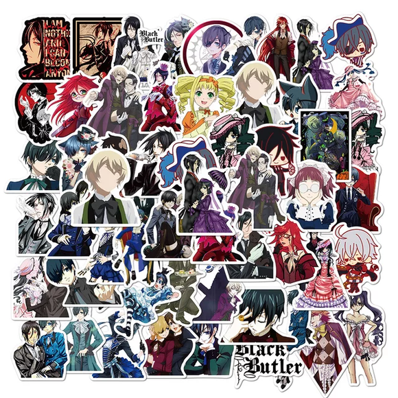 Anime Section 2 - Waterproof, Vinyl Stickers (50pcs in each packet)