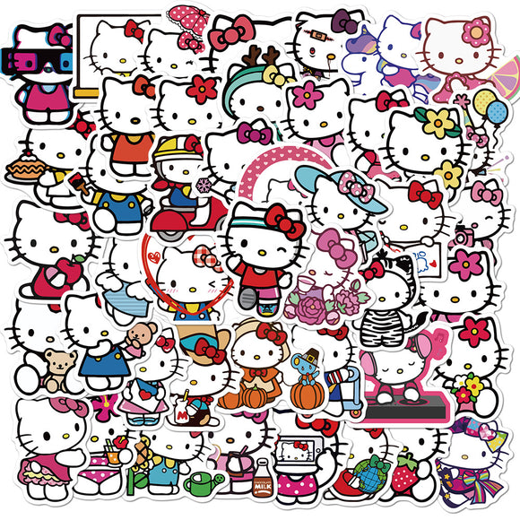 Cutesies - Waterproof, Vinyl Stickers (50pcs in each packet)